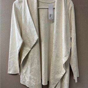 (NWT) Soft Surroundings Shape-Drape Faux Suede Women’s Jacket